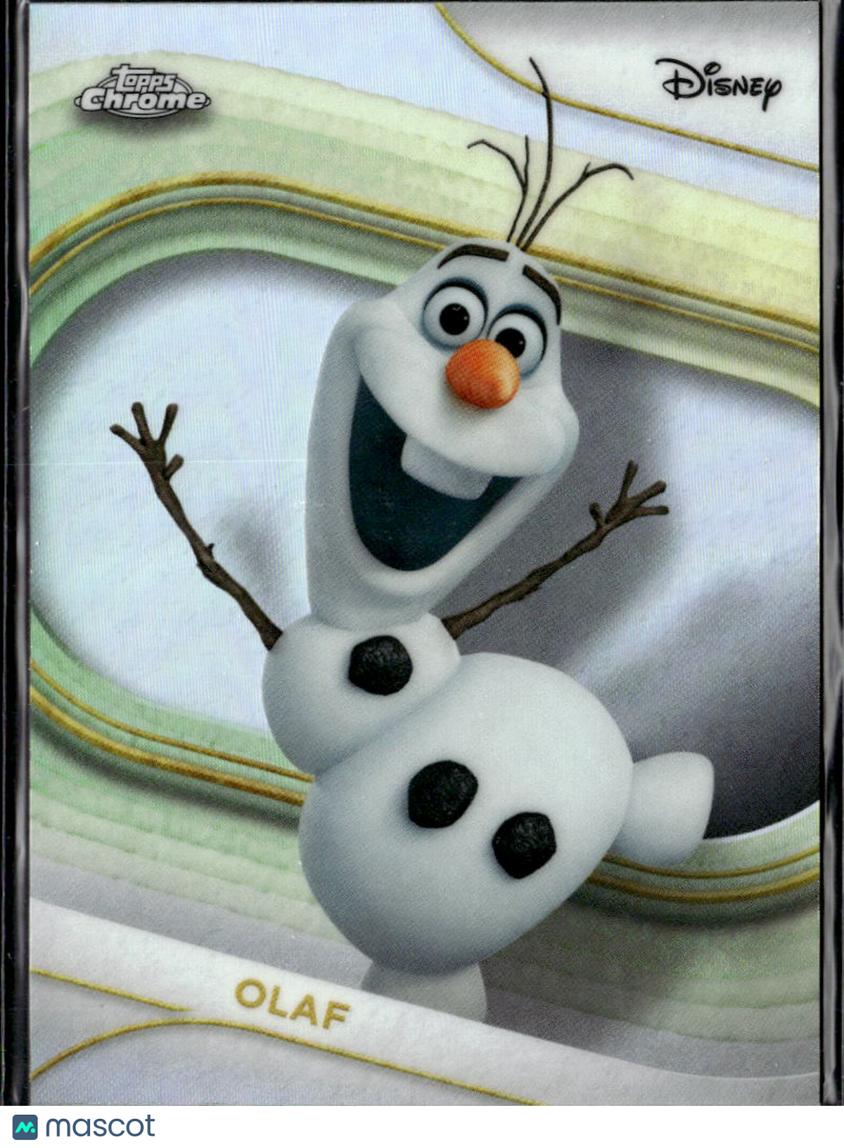 Olaf 2025 Topps Chrome Disney REFRACTOR #113