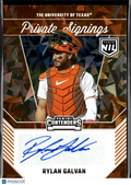 Rylan Galvan 2025 Contenders Auto Autograph Texas Longhorns