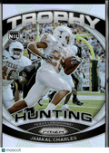 Jamaal Charles 2025 Panini Prizm Trophy Hunting Silver Texas Longhorns