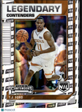 T.J. Ford 2025 Contenders Legendary Contenders Panini Logo Texas Longhorns
