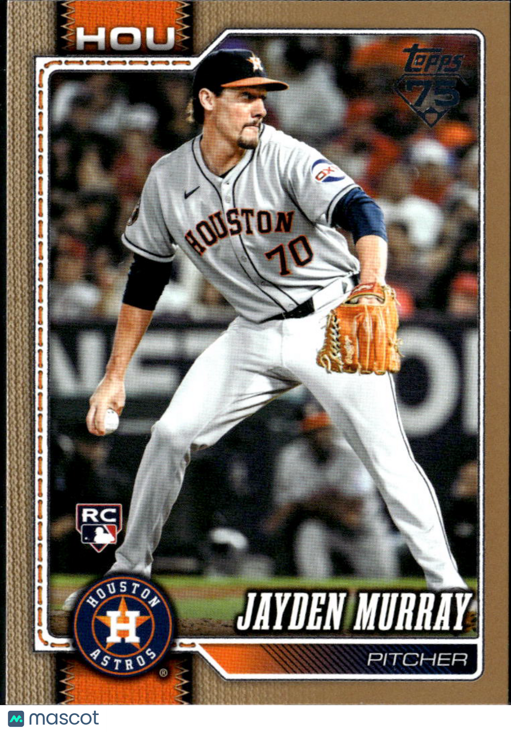 Jayden Murray 2026 Topps Series Two GOLD RC /2026 Houston Astros