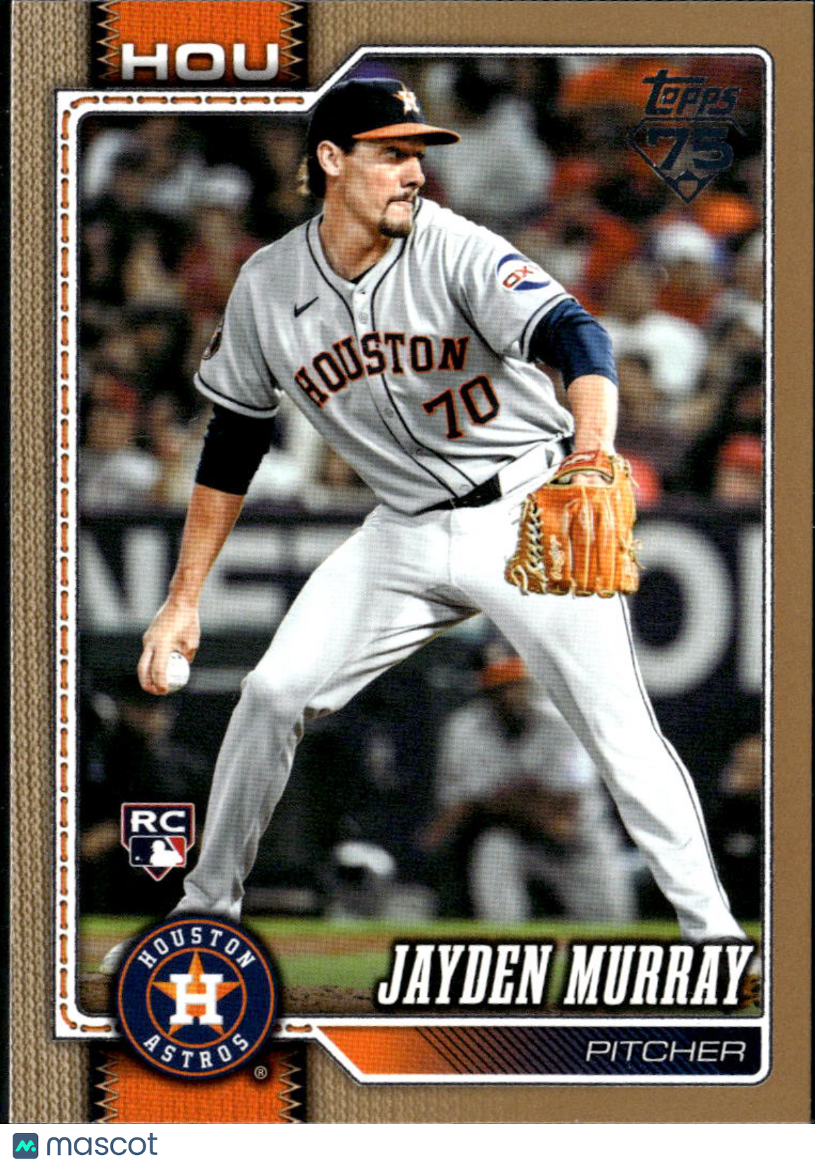 Jayden Murray 2026 Topps Series Two GOLD RC /2026 Houston Astros