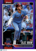 Alec Bohm 2026 Topps Series Two Purple 225/250 Philadelphia Phillies