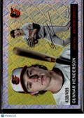 Gunnar Henderson 2025 Topps Chrome Platinum Logofractor /499 Baltimore Orioles