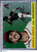 Adrian Del Castillo 2025 Topps Chrome Platinum Logofractor /499 Diamondbacks