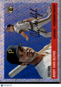 Andy Van Slyke 2025 Topps Chrome Platinum Logofractor /499 Pittsburgh Pirates