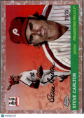Steve Carlton 2025 Topps Chrome Platinum Rose Gold 21/75 Philadelphia Phillies