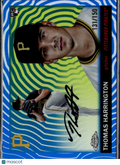 Thomas Harrington 2025 Topps Chrome Platinum Blue RC /150 Pittsburgh Pirates