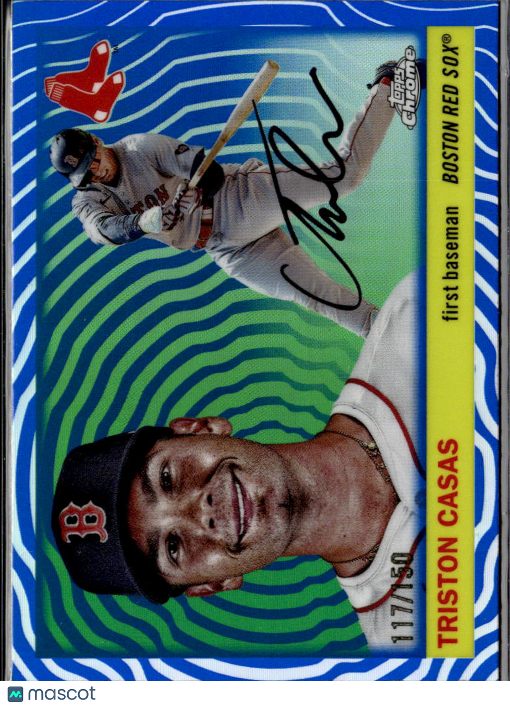 Triston Casas 2025 Topps Chrome Platinum 117/150 Boston Red Sox