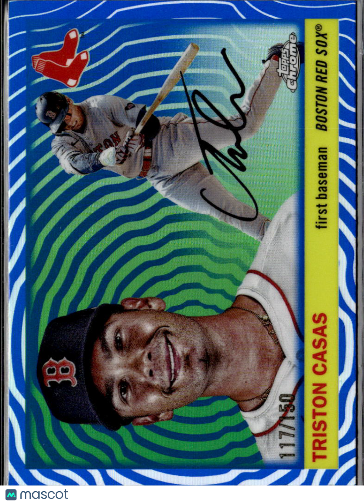 Triston Casas 2025 Topps Chrome Platinum 117/150 Boston Red Sox