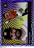 Jose Altuve 2025 Topps Chrome Platinum Purple 76/250 Houston Astros
