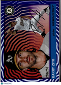 Barry Zito 2025 Topps Chrome Platinum Purple 250/250 Oakland Athletics