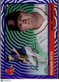 Richard Fitts 2025 Topps Chrome Platinum RC Purple /250 Boston Red Sox