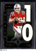 Drake Maye 2024 Select Numbers Rookie RC New England Patriots