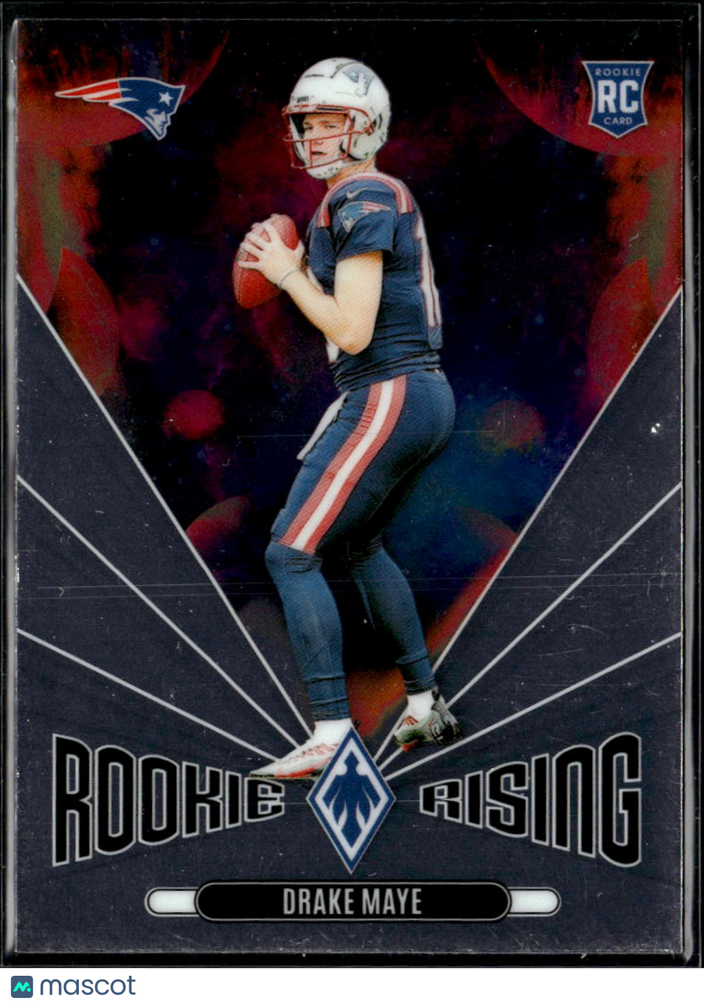 Drake Maye 2025 Phoenix Rookie Rising RC New England Patriots