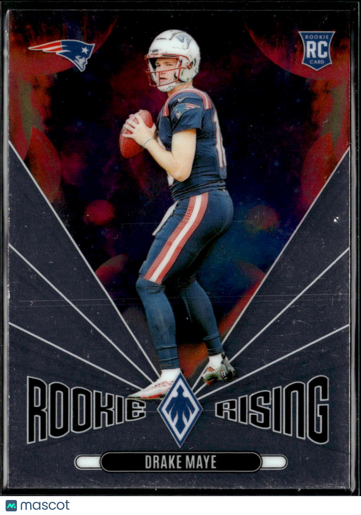 Drake Maye 2025 Phoenix Rookie Rising RC New England Patriots
