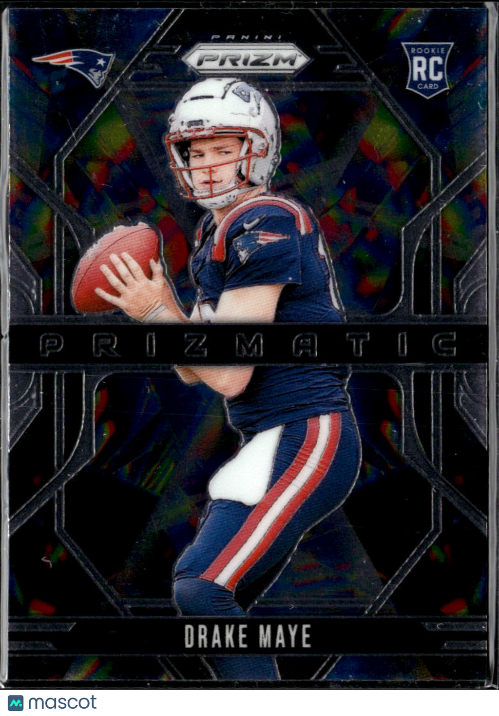 Drake Maye 2024 Prizm Prizmatic Rookie RC New England Patriots