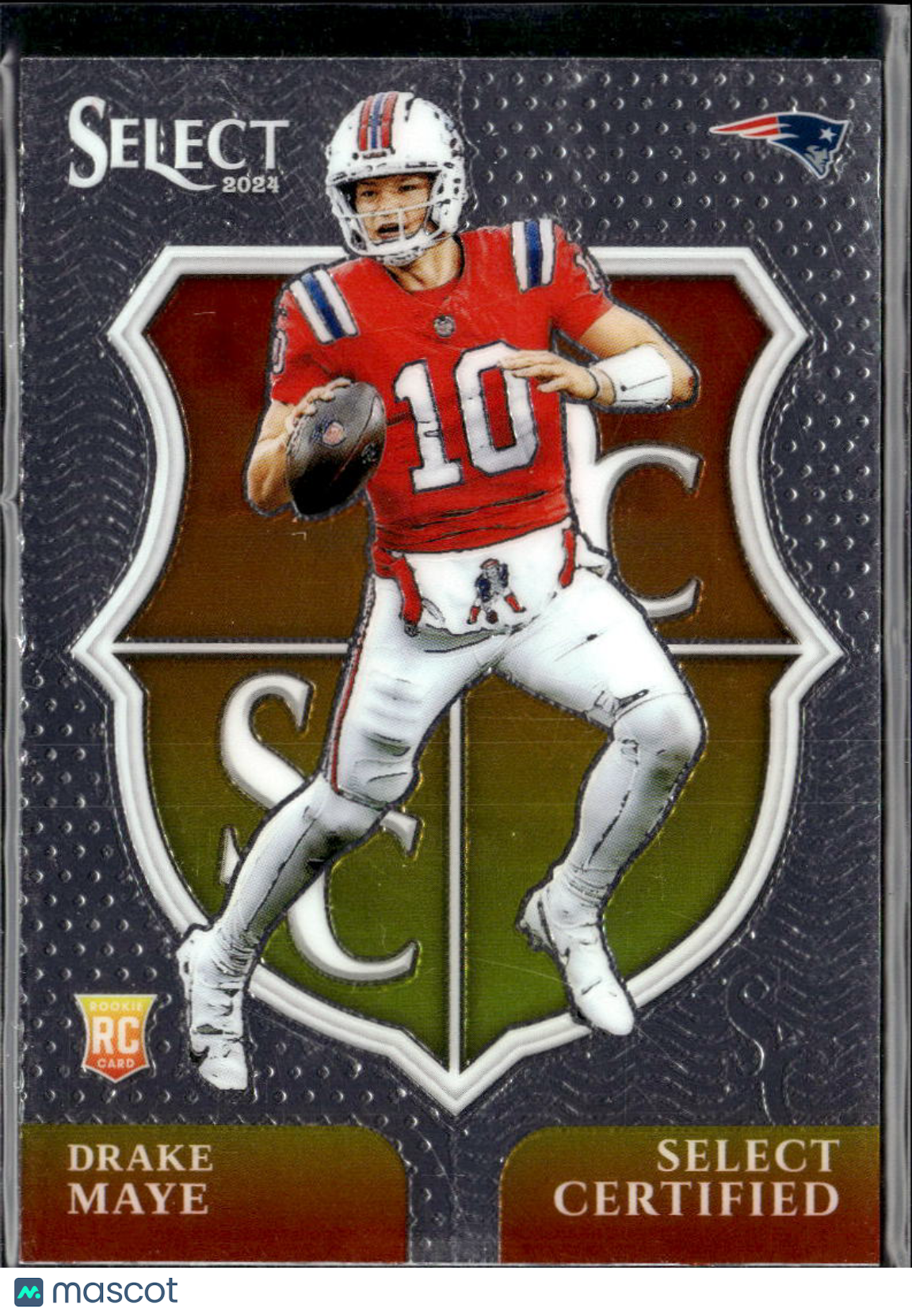 Drake Maye 2024 Select Certified Rookie RC New England Patriots