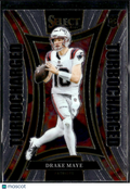 Drake Maye 2024 Select Turbocharged Rookie RC New England Patriots