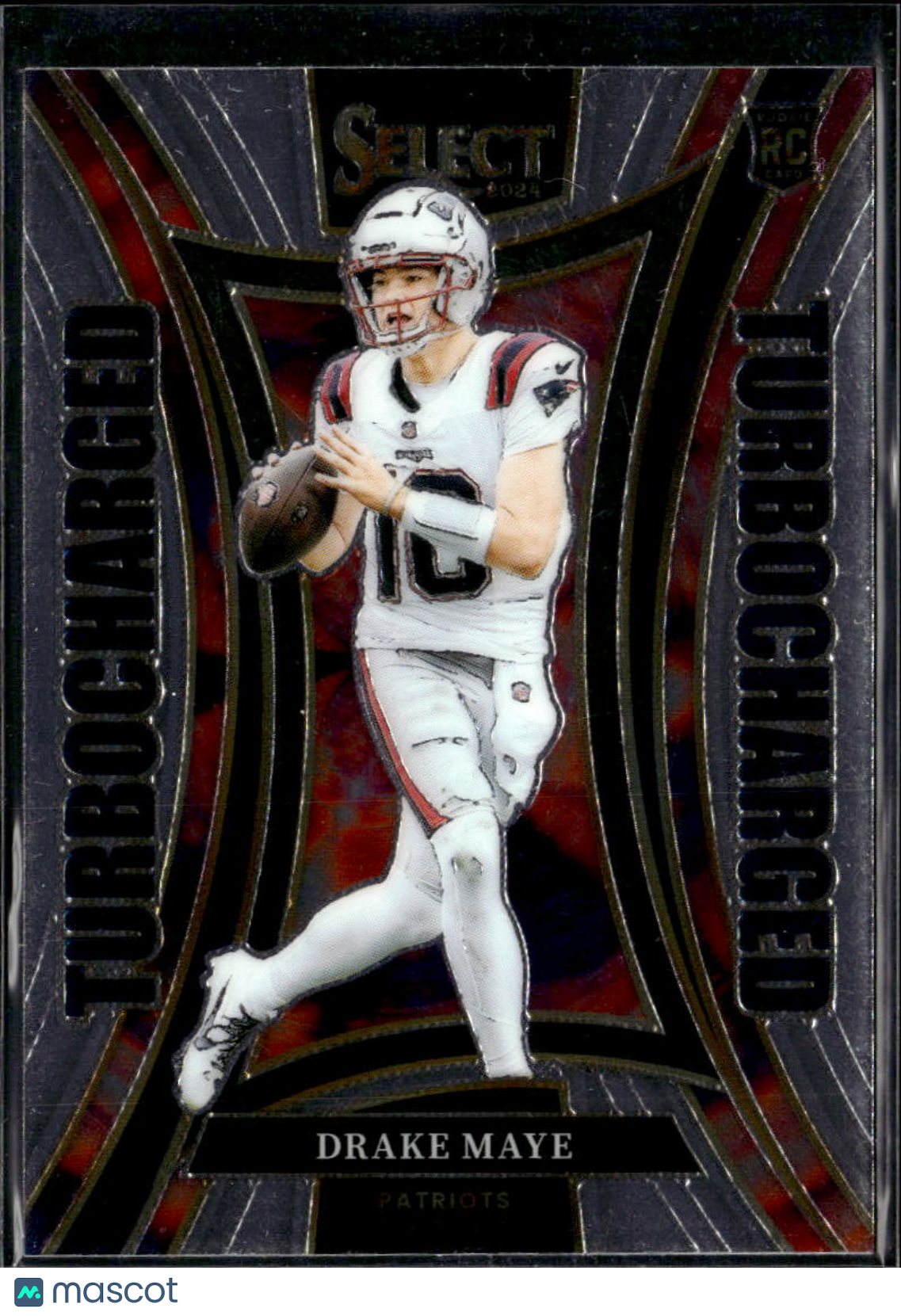 Drake Maye 2024 Select Turbocharged Rookie RC New England Patriots