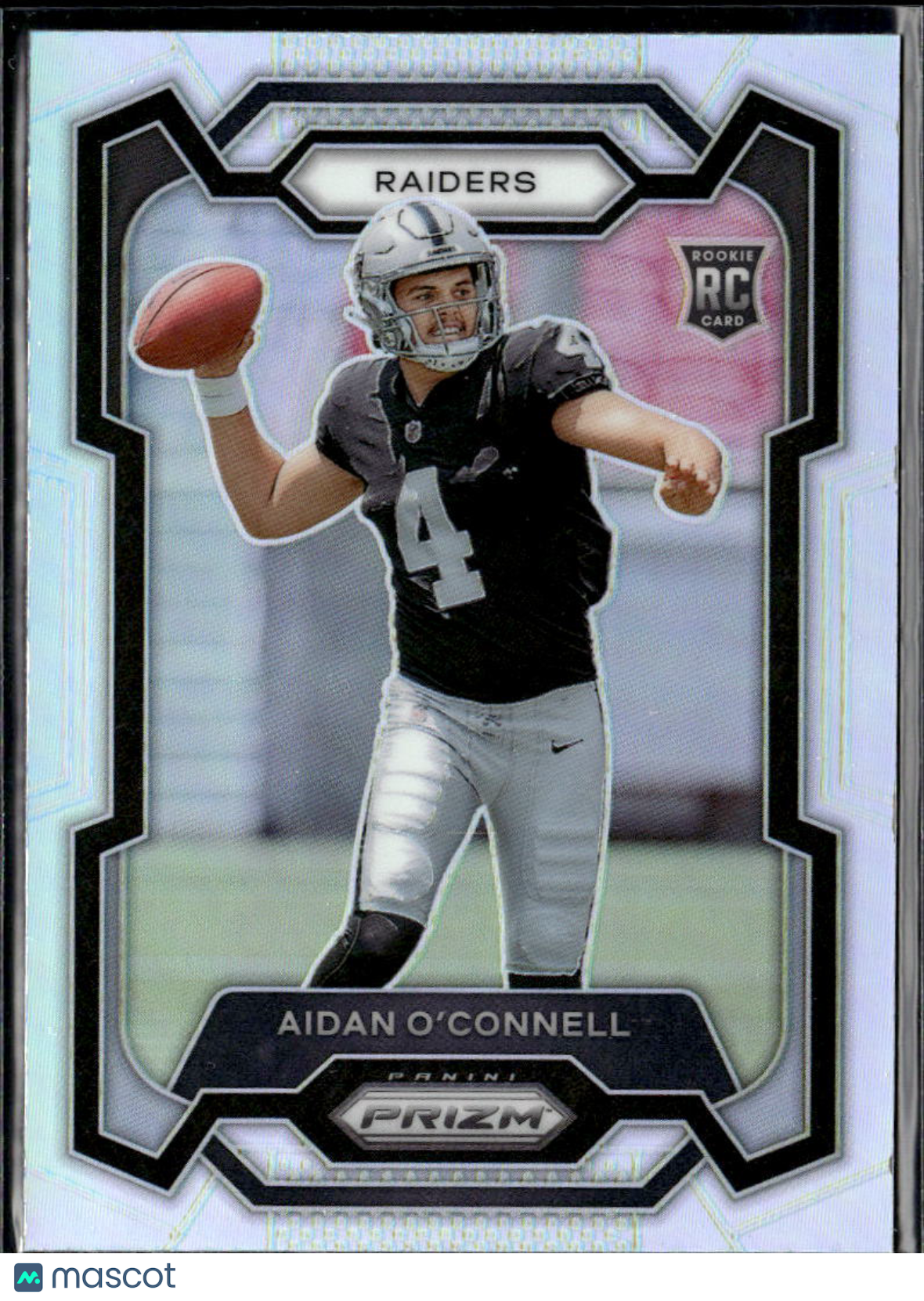 Aidan O'Connell 2023 Prizm RC Silver Prizm Rookie Las Vegas Raiders