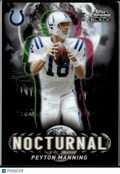 Peyton Manning 2025 Topps Chrome Black Nocturnal SSP CASE HIT Indianapolis Colts