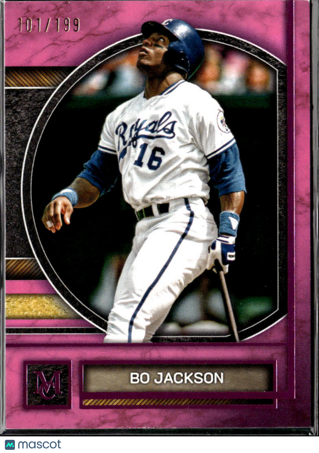 Bo Jackson 2025 Topps Museum Collection Pink 101/199 Kansas City Royals