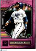 Bo Jackson 2025 Topps Museum Collection Pink 101/199 Kansas City Royals