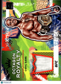 Ciryl Gane 2022 Donruss UFC Octagon Royalty Patch MMA