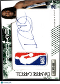 DeMarre Carroll 2009 Rookies & Stars Auto Autograph NBA LOGOMAN 2/5 Grizzlies