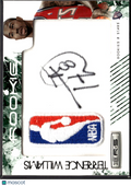Terrence Williams 2009 Rookies & Stars Auto Autograph NBA LOGOMAN 3/5 Nets