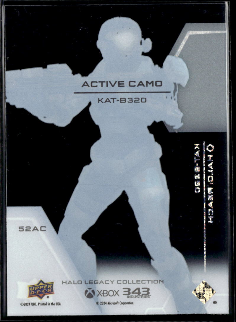 Kat-B320 2024 Upper Deck Halo Legacy Collection Active Camo  #52AC