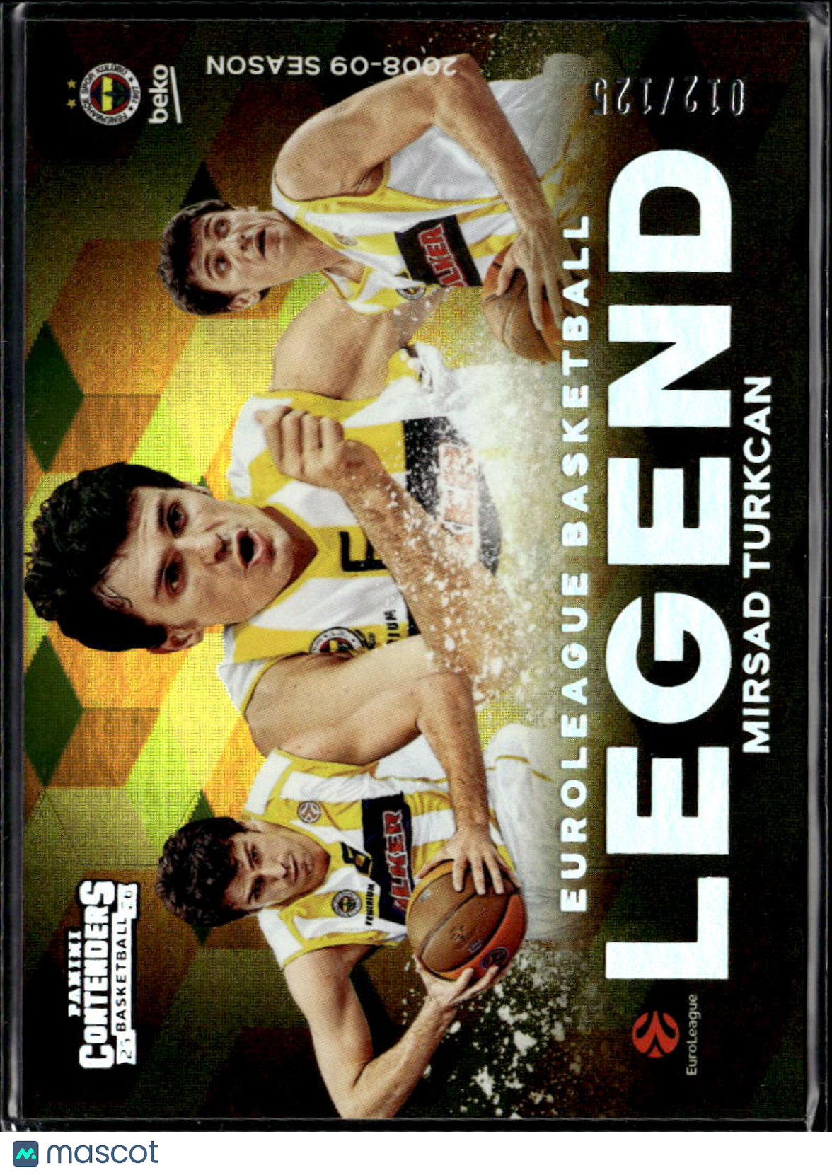 Mirsad Turkcan 2026 Contenders EuroLeague 12/125 Fenerbahce Beko Istanbul