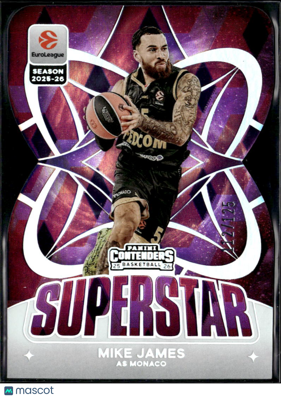 Mike James 2026  Contenders EuroLeague Superstar 112/125 AS Monaco