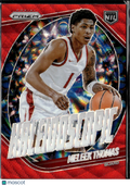 Meleek Thomas 2026 Prizm Kaleidoscopic Red Wave RC Cavaliers 187/299