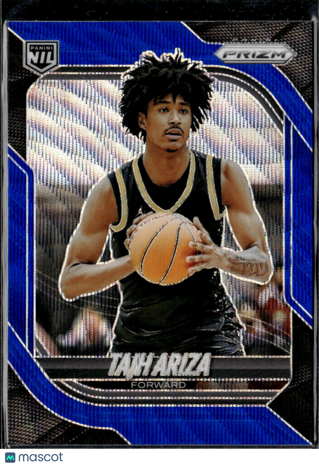 Tajh Ariza 2026 Panini Prizm Blue Wave RC 246/249 Oregon Ducks