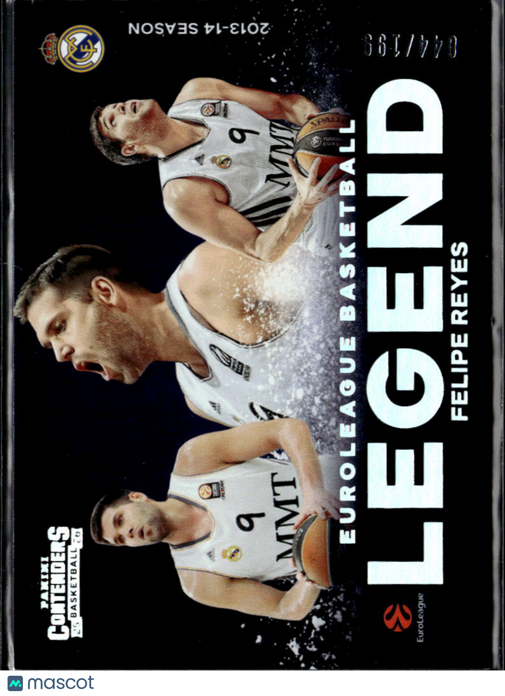 Felipe Reyes 2026 Contenders EuroLeague 44/199 Real Madrid