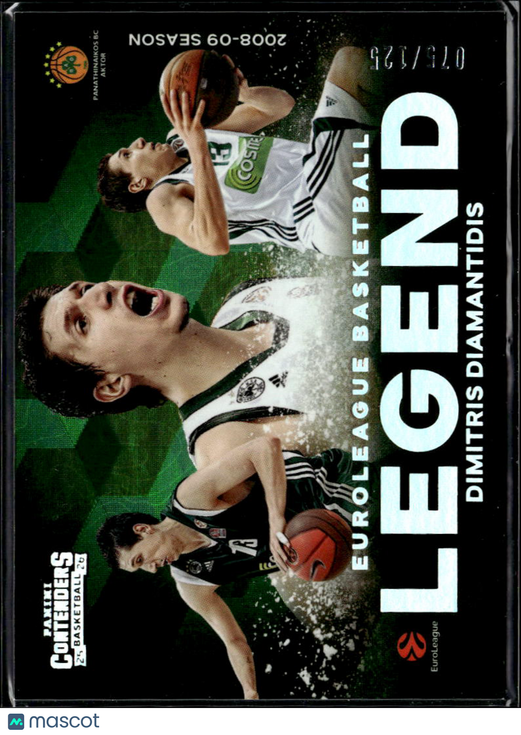 Dimitris Diamantidis 2026 Contenders EuroLeague 75/125 Panathinaikos BC Aktor