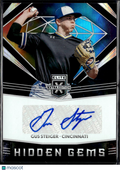 Gus Steiger 2020 Elite Extra Edition Hidden Gems Auto Autograph Cincinnati