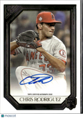 Chris Rodriguez 2021 Topps Gallery RC Auto Autograph  Los Angeles Angels