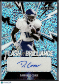 Damonte Coxie 2021 Leaf Flash Flash of Brilliance Auto Autograph RC 24/35