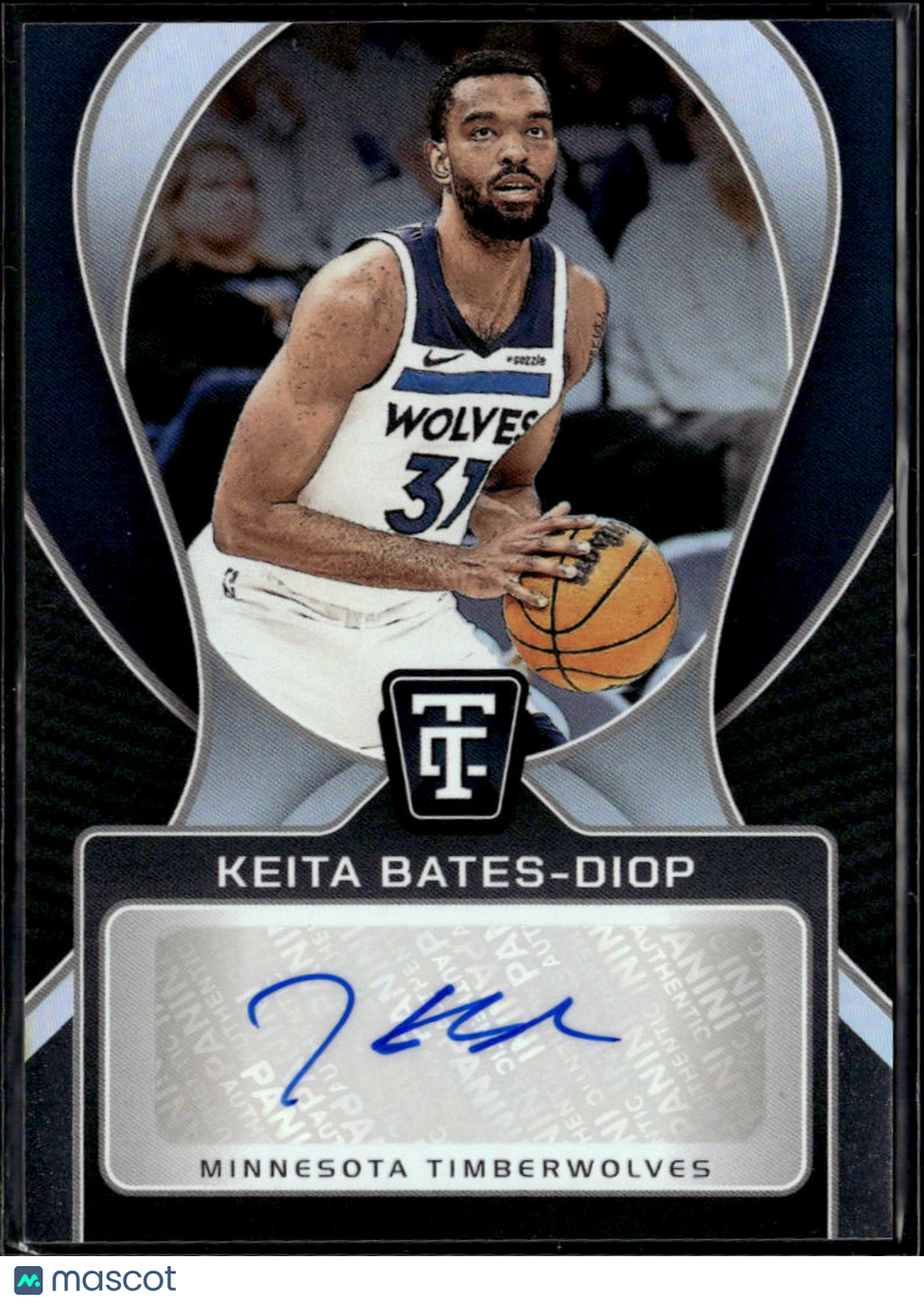 Keita Bates-Diop 2025 Totally Certified Auto Autograph Minnesota Timberwolves