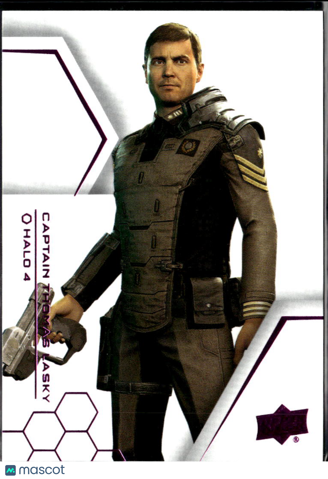 Captain Thomas Laskey 2024 Upper Deck Halo Legacy Zealot Purple #59