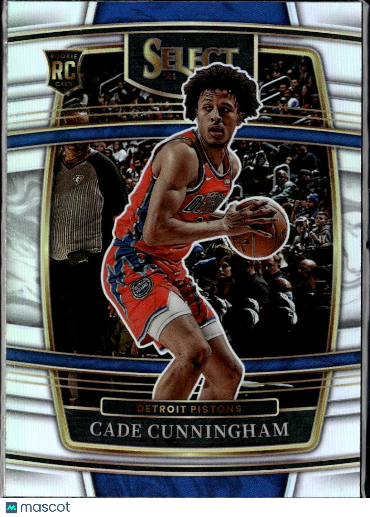 Cade Cunningham 2021-22 Select Silver Prizm Rookie RC Detroit Pistons