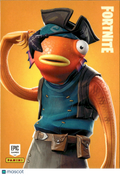 Fishstick 2019 Panini Fortnite Series 1 Rare Outfit #187