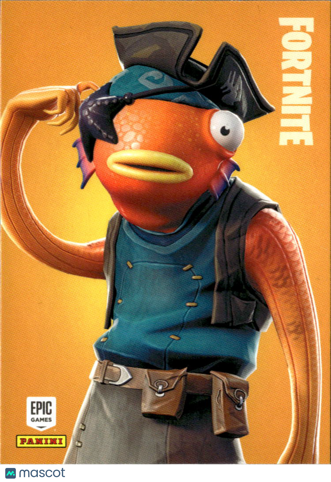 Fishstick 2019 Panini Fortnite Series 1 Rare Outfit #187