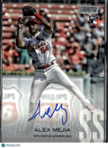 Alex Mejia 2018 Topps Stadium Club RC Auto Autograph RC St. Louis Cardinals
