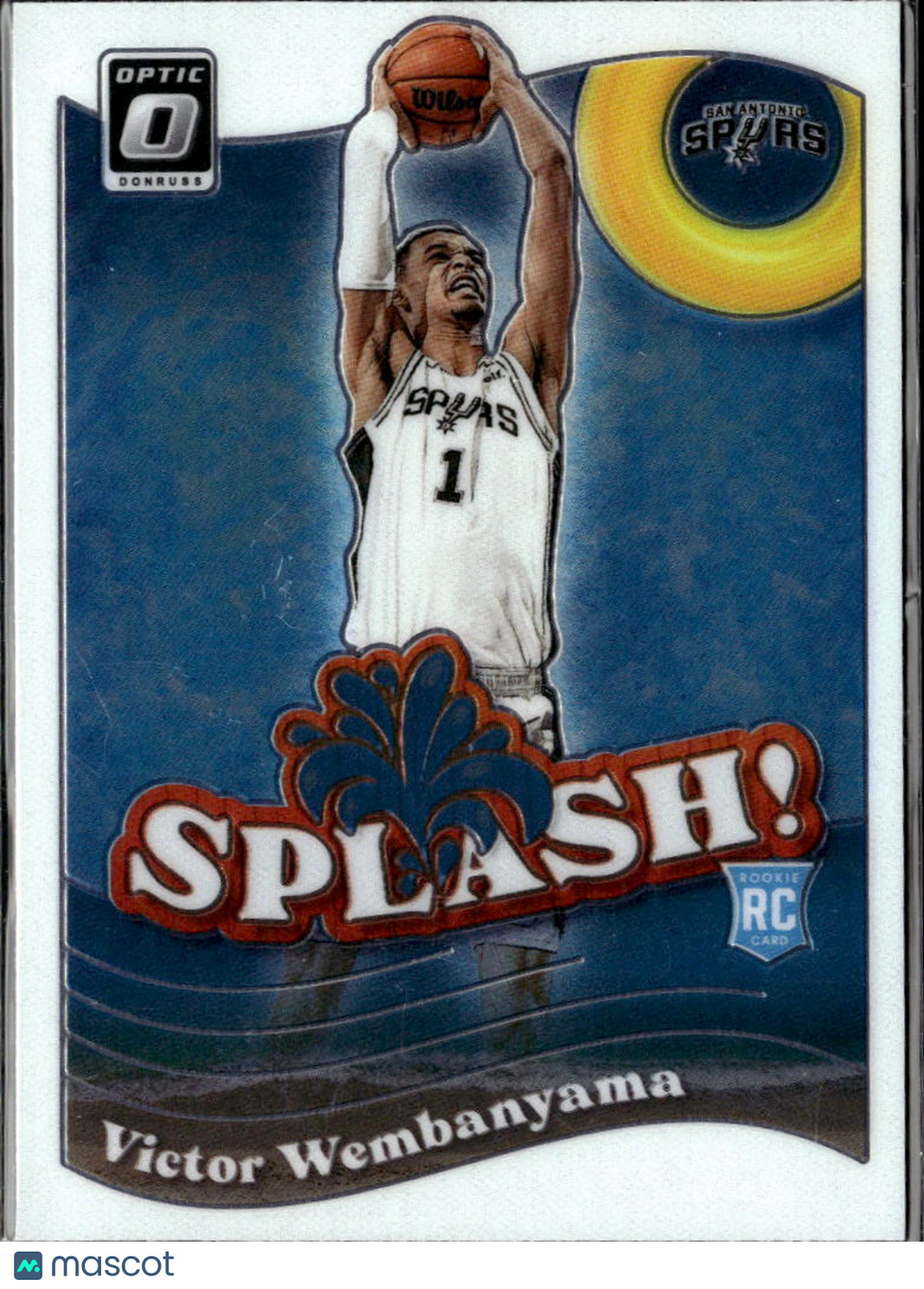 Victor Wembanyama 2023-24 Optic Splash! Rookie RC San Antonio Spurs