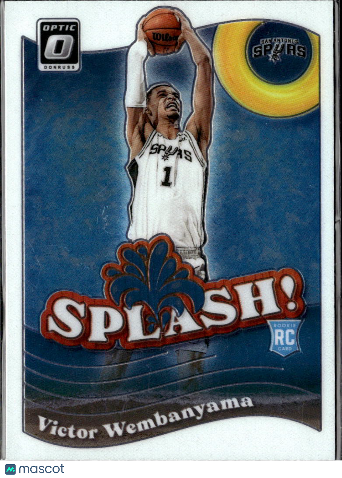 Victor Wembanyama 2023-24 Optic Splash! Rookie RC San Antonio Spurs