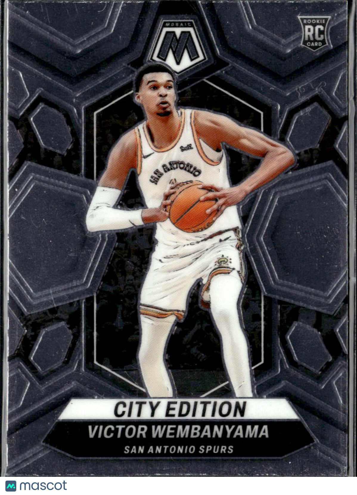 Victor Wembanyama 2023-24 Mosaic Rookie RC City Edition San Antonio Spurs